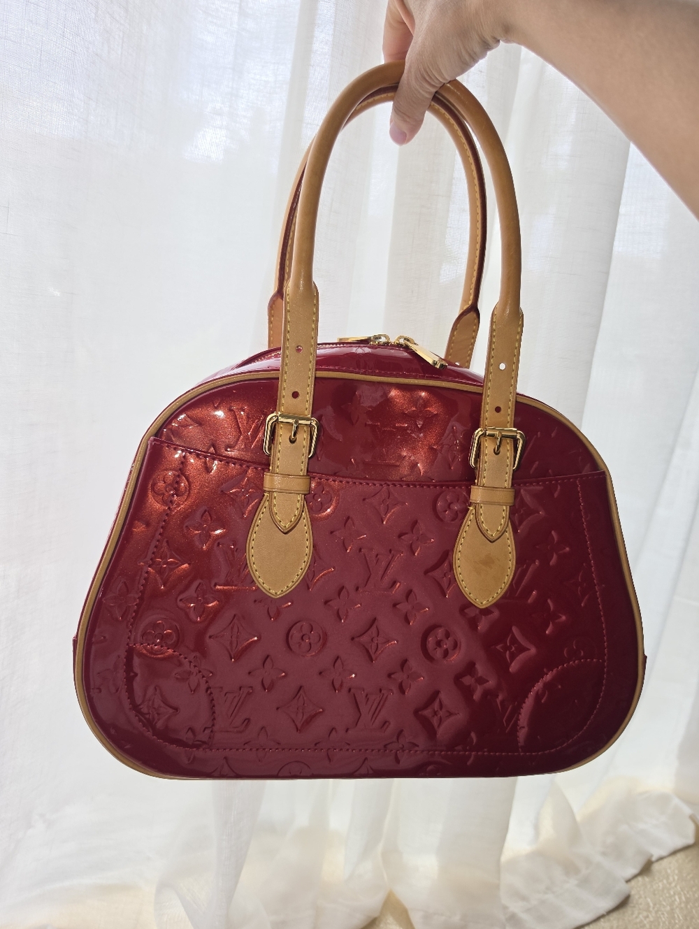 Louis Vuitton Monogram Vernis Summit Drive Handbag Tote Bag - Picture 7 of 13